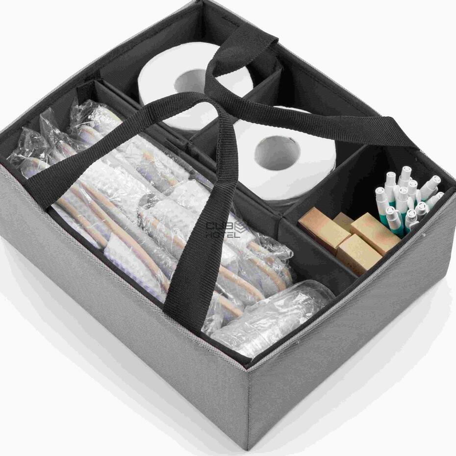 Coche Housekeeping Gris Portátil H-Cube Basic